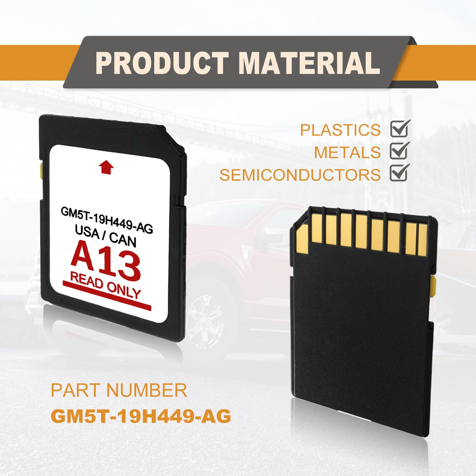 Amazon.com: Lasted Navigation SD Card A13, GM5T-19H449-AG, for US