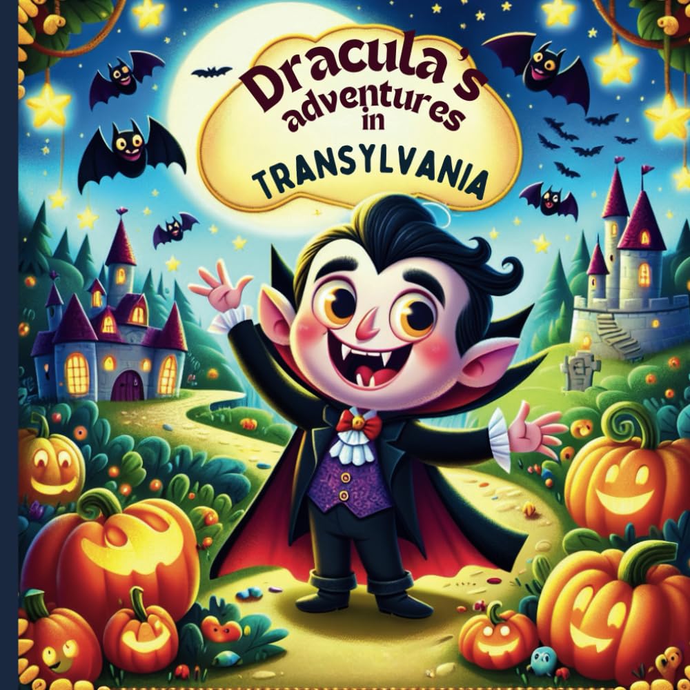 Dracula’s adventures in Transylvania: Bedtime Stories from the Enchanted Castle, Mystical Stories for Children