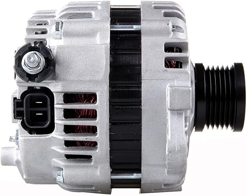 Miniatura 5 de SCITOO Alternador 13939 apto para Nissan para alternador Altima 2002 2003 2004 2005 2006, para Nissan para alternador Sentra 2002 2003 2004 SC6 110A