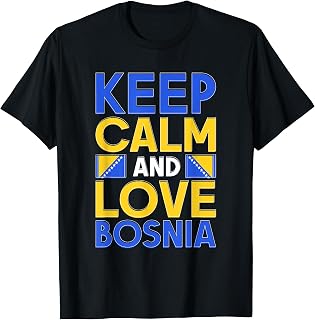 Bosnia and Herzegovina Bosnian Flag T-Shirt