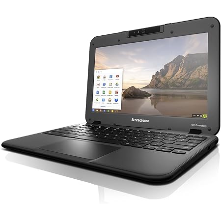 Lenovo N22 11.6 inch HD Chromebook Laptop (Intel Celeron N3060, 2 GB RAM, 32 GB EMMC, Chrome OS) - Black