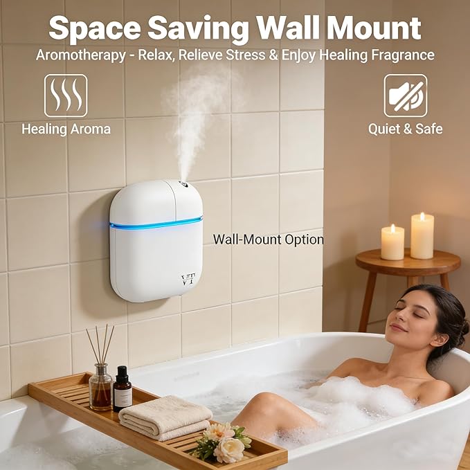 Difusor de Aromas Eléctrico sin Agua 3000 ft² Control Bluetooth miniatura 8