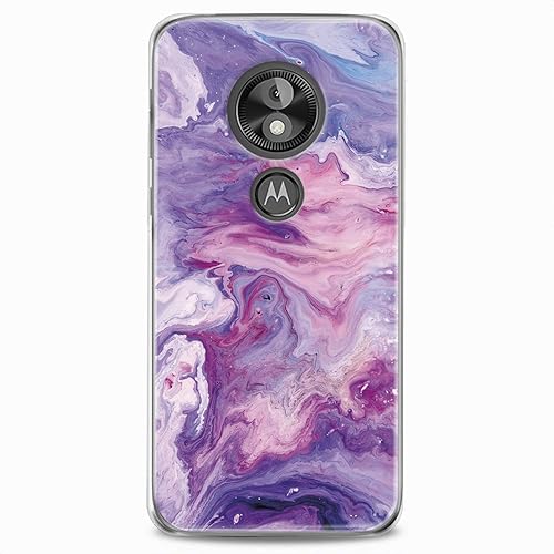 Miniatura 7 de Funda de TPU compatible con Motorola G9 G8 Plus G7 E20 P40 Z4 Edge 20 G22 Stylus Soft Pattern Woman Theme Pink Design Print Abstract Top Clear