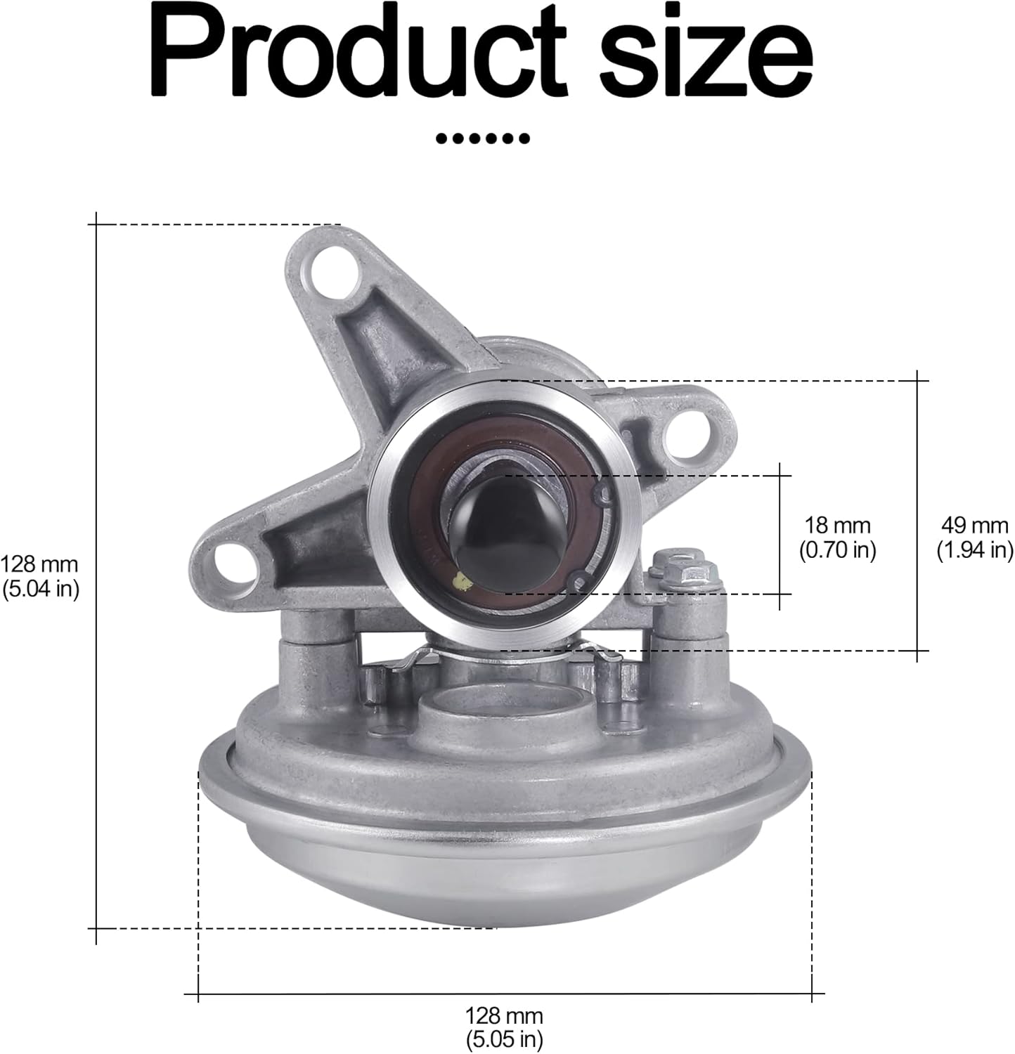 904-806 Mechanical Vacuum Pump for 1994-1995 Ford Truck E-150 E-250 E-350 F250 F350 4.9L L6 Engine /5.0L 5.8L 7.3L 7.5L V8 Engine Gas
