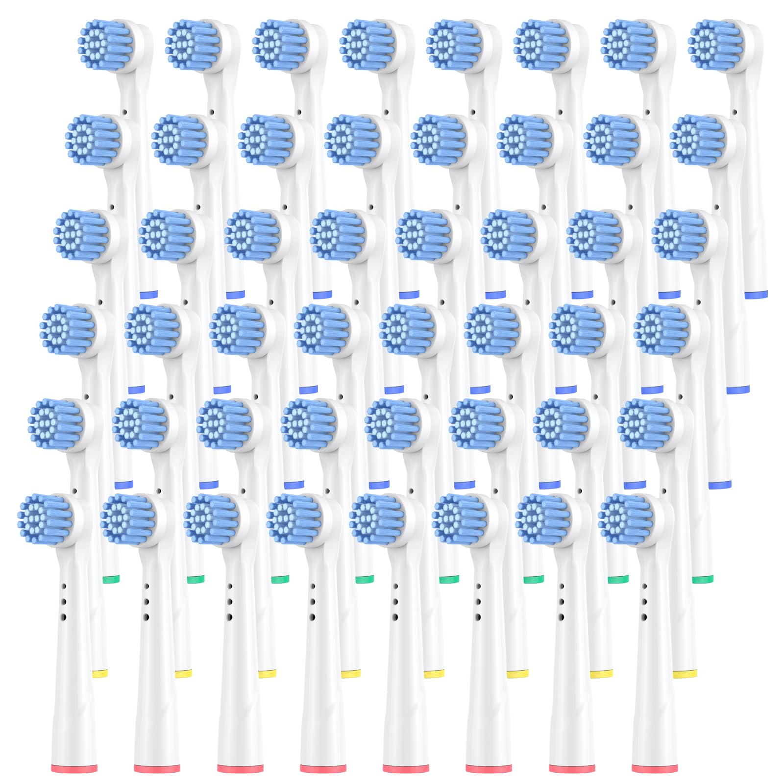 Safcare Sensitive Gum Care Replacement Brush Heads Pack of 48 Professional Electric Toothbrush Heads Compatible with Oral b