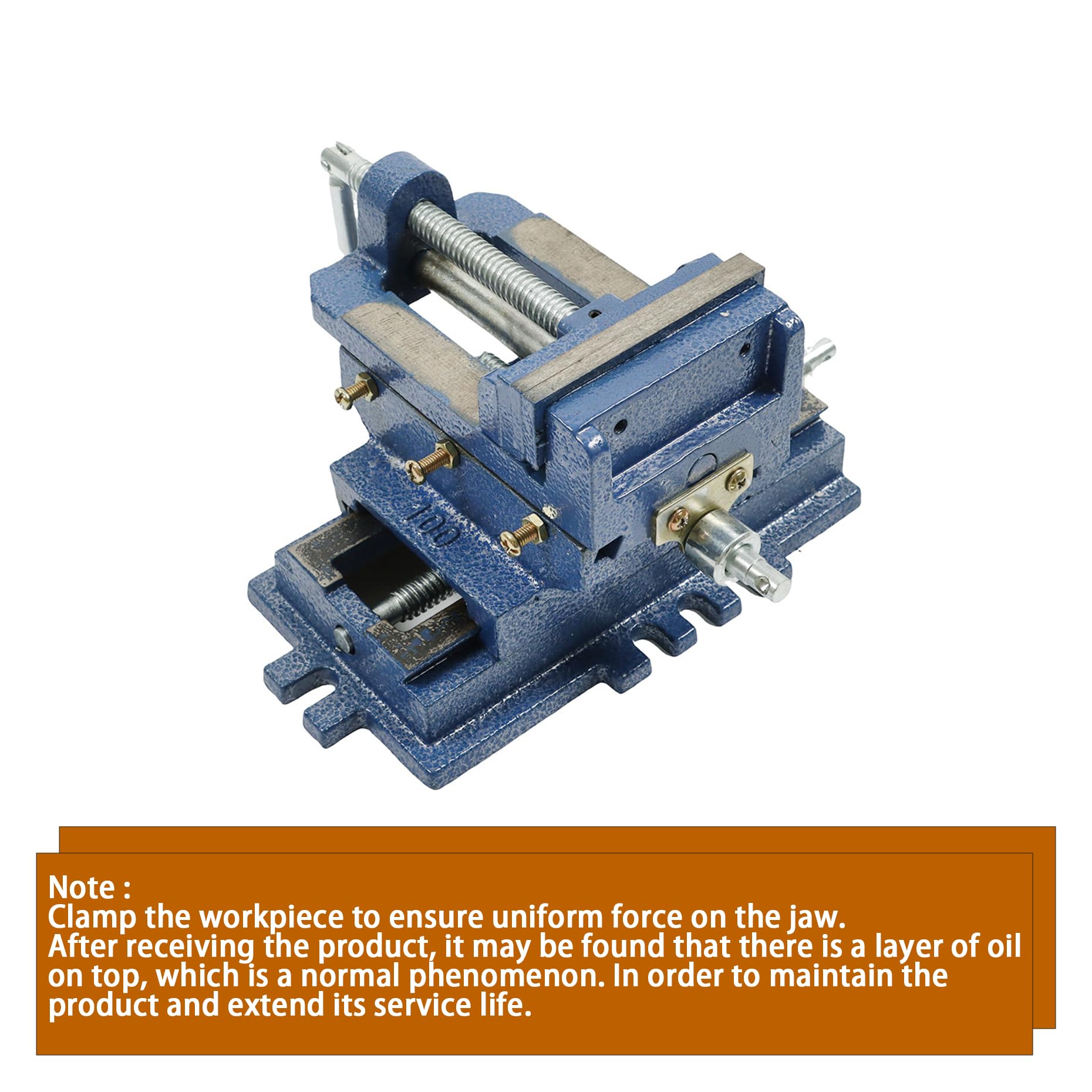 HFS 5 Cross Slide Vise Drill Press Metal Milling 2 Way XY Heavy Duty Clamp Machine - Dutch Goat