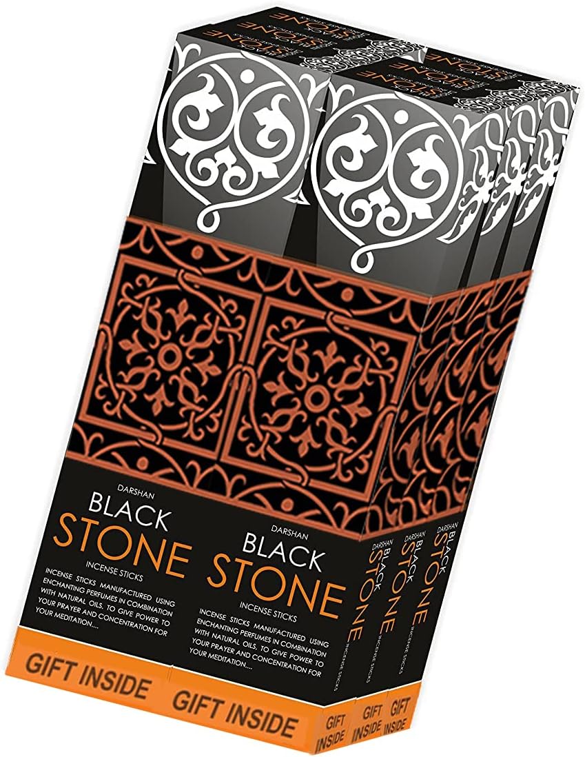Incense Black Stone (450 sticks)