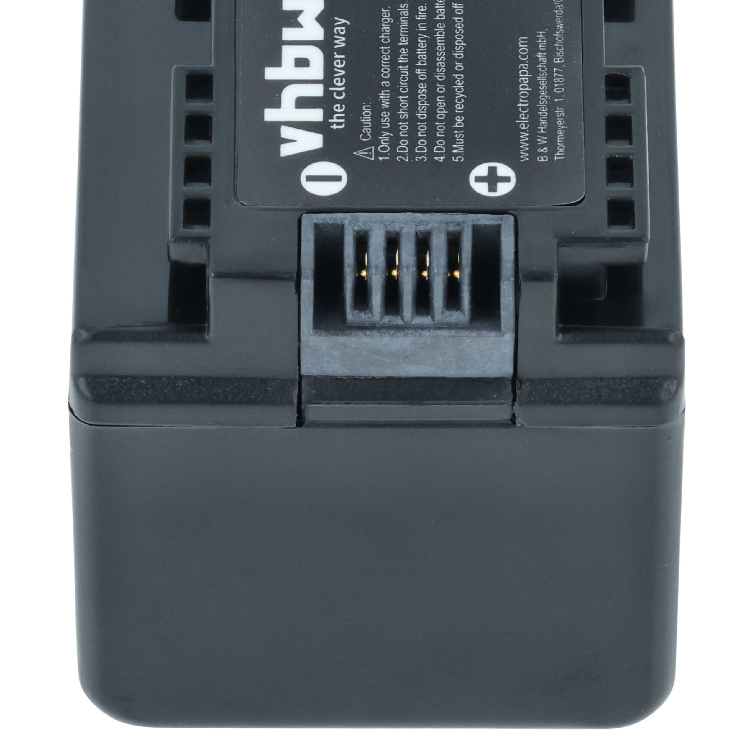 Batteria per Canon Legria FS36 FS22 FS305 FS200 FS306