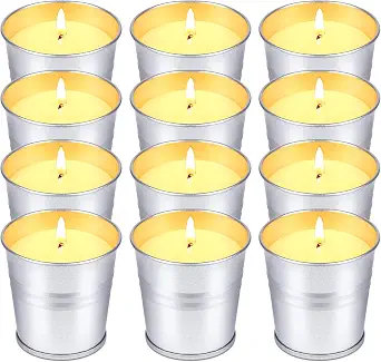 14 Best Citronella Candles to Keep Bugs at Bay Reviewed and Rated 8 Citronella Candles Outdoor Indoor, 12 Pack, 2.2oz Small Candle Set