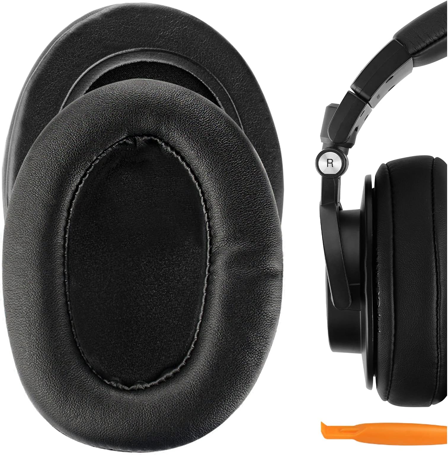 Geekria PRO Extra Thick Replacement Ear Pads for AudioTechnica ATHM50X M50xBT2