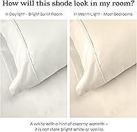 Vista 58 de California Design Den - Sábana ajustada de algodón, suave, 400 hilos, 100 % algodón, elástico que no se zafa, bolsillos profundos, refrescante