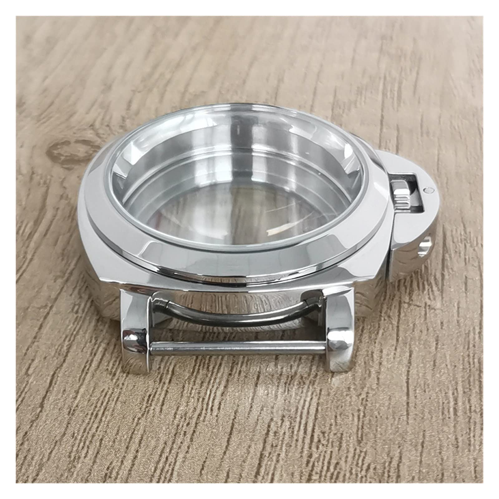 Amazon.co.jp: KIHENE 40mm 時計ケース 316L ステンレススチール