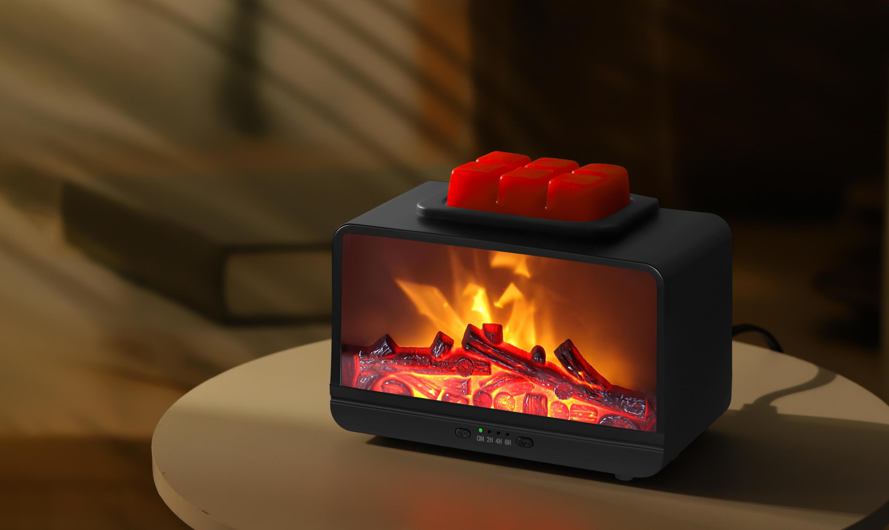 Amazon.com: JOYOLO Flame Fireplace Wax Melt Warmer,Scentsy Wax