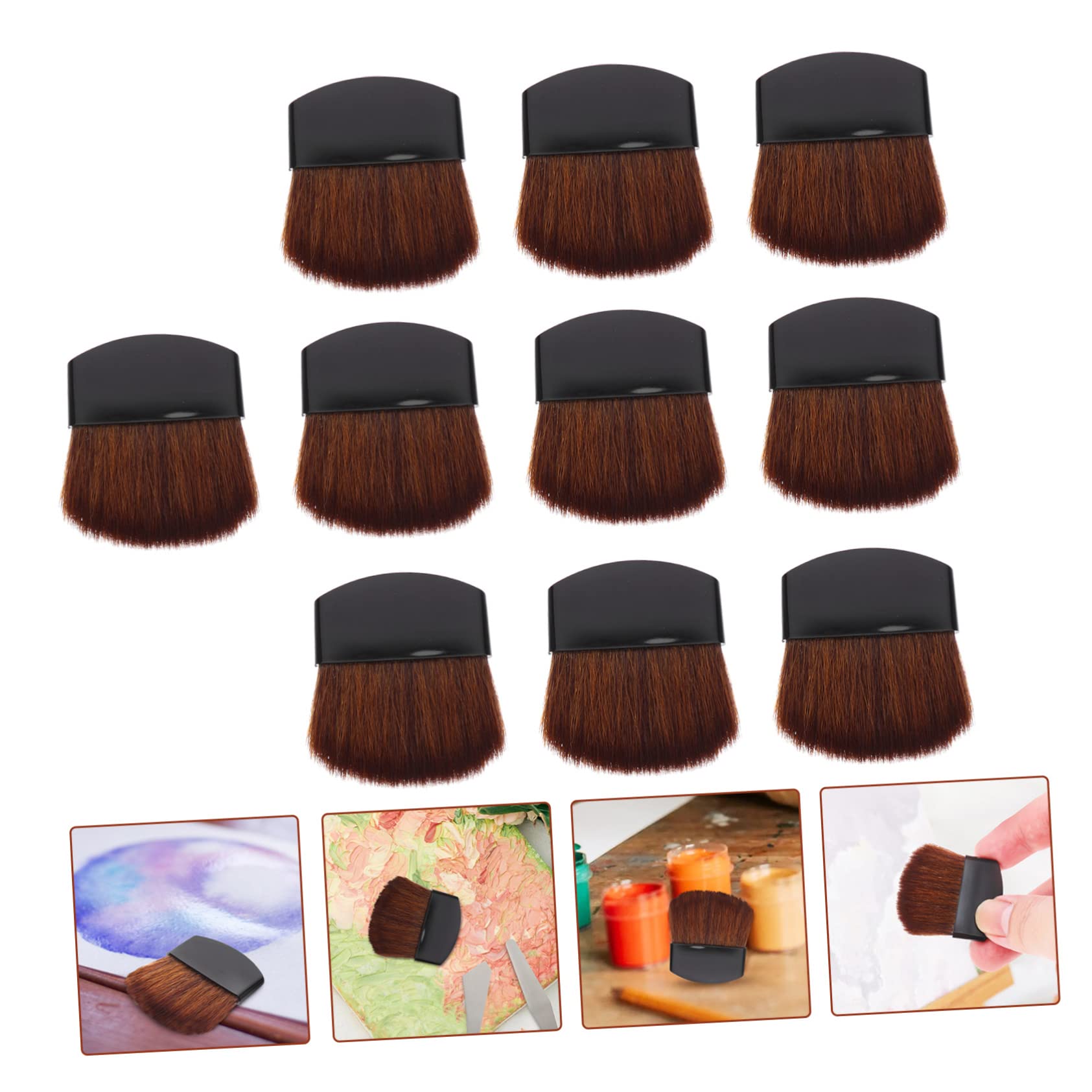 Lurrose 40pezzi Pennello Multi-funzione Professionalper Pittura Per Artisti e Setole Morbide e Assorbimento Ottimale