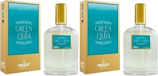 Prady – Eau de Toilette Green Erba 90ml – Fragancia fresca, verde y aromática para hombre – Aroma herbal revitalizante con notas naturales – Uso diario elegante y duradero con carácter masculino