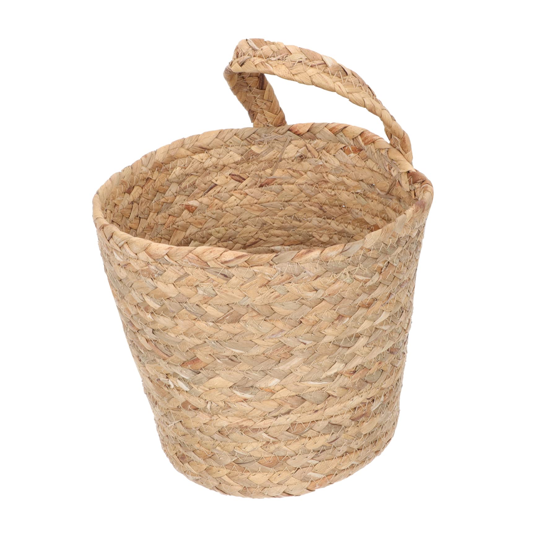 Cesta para colgar en la pared para ahorrar espacio y guardar ajos o fruta