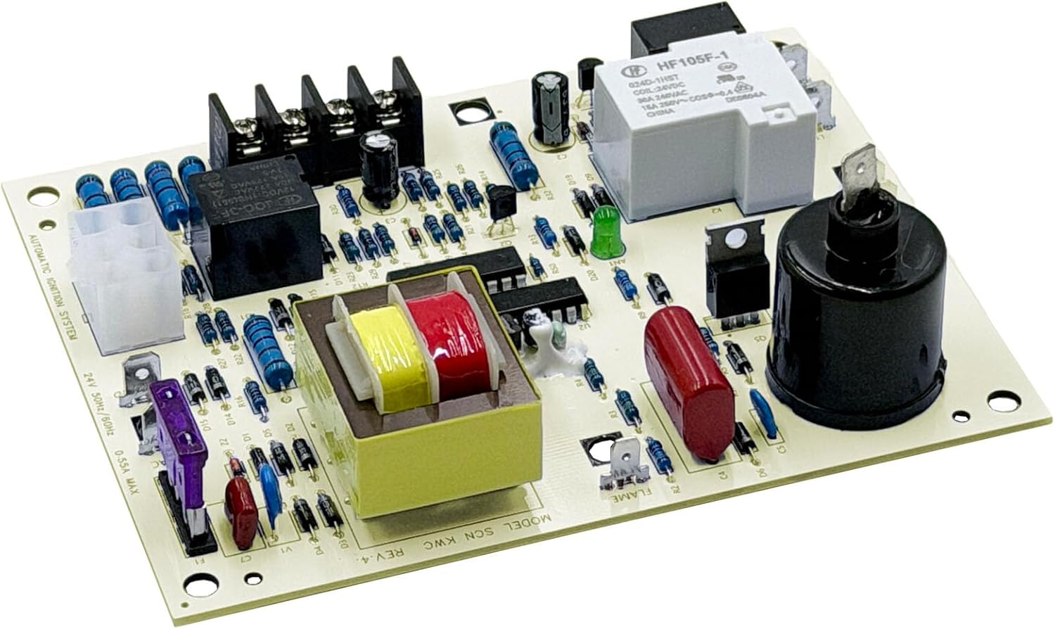 Upgraded 60105 Furnace Ignition Control Board for Mr Heater and HeatStar MHU HSU Series Enerco Big Maxx Overhead Compact Garage Workshop Forced Air Furnaces Natural Gas and Propane Up to 125000 BTU