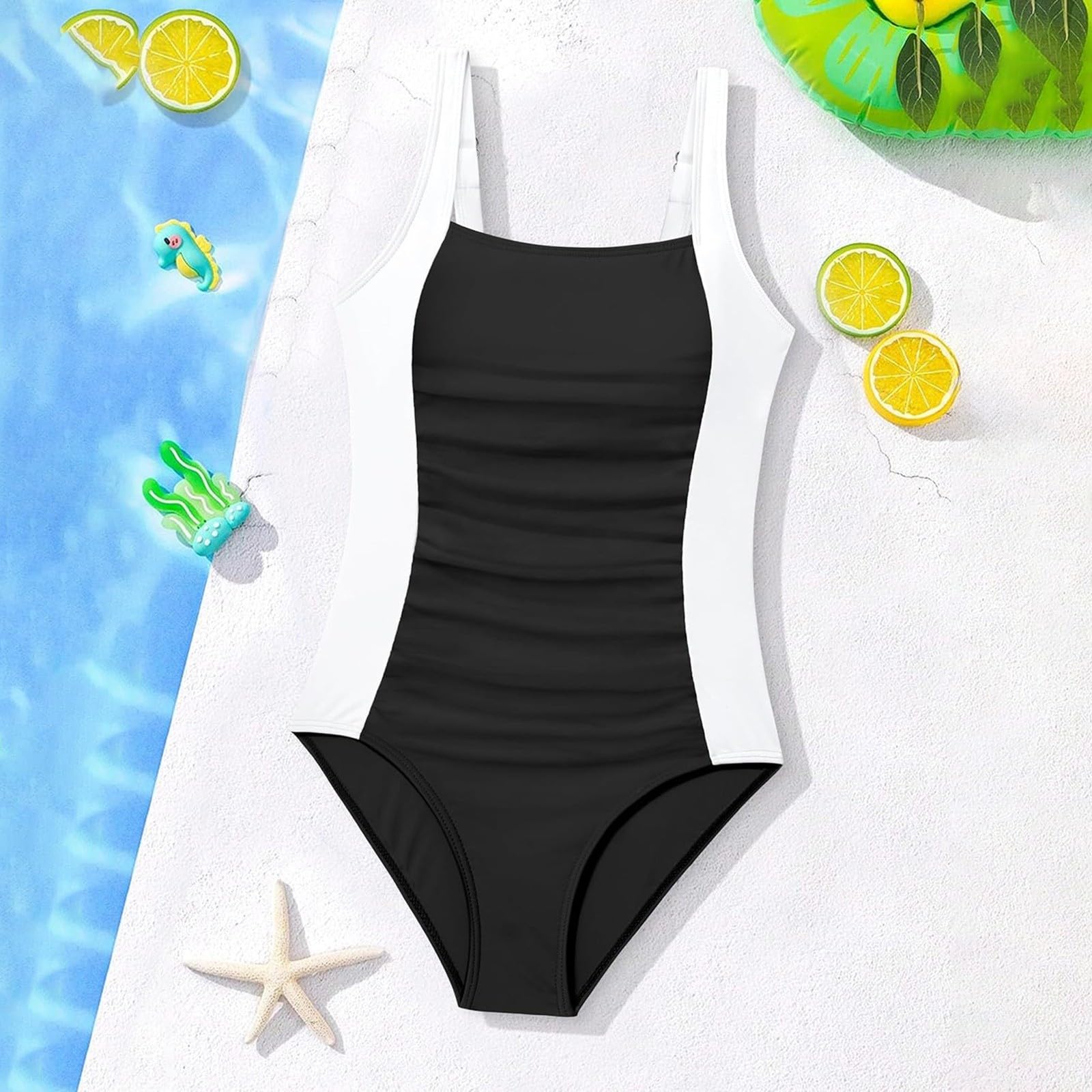 Traje de baño Tankini para niñas grandes, adolescentes, fiestas en la playa, fiestas en la piscina, bañadores de sol