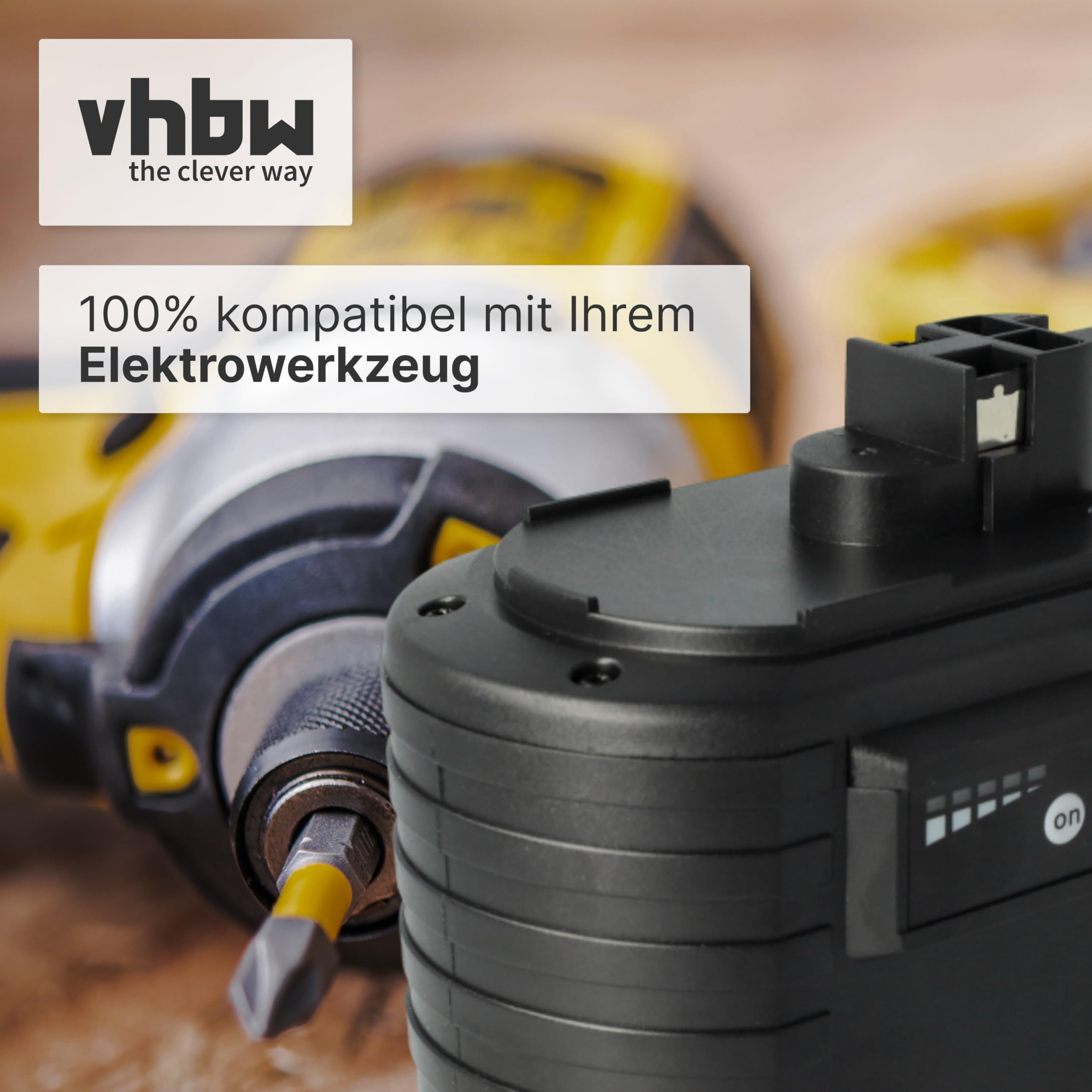 vhbw Akku Ersatz für Würth 0702300924