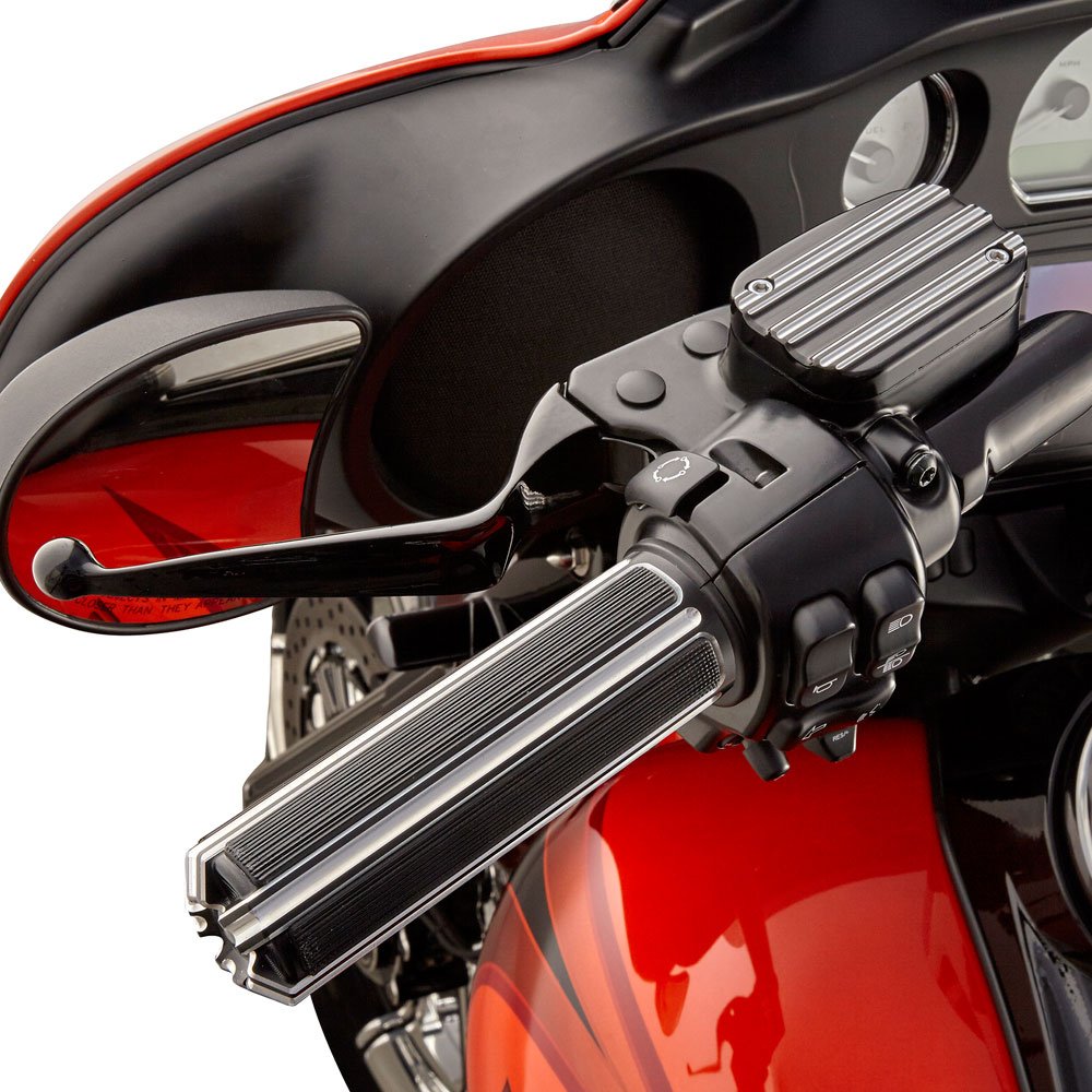 Amazon | Arlen Ness 07-124 ブラック Ness-Tech Grip | グリップ | 車