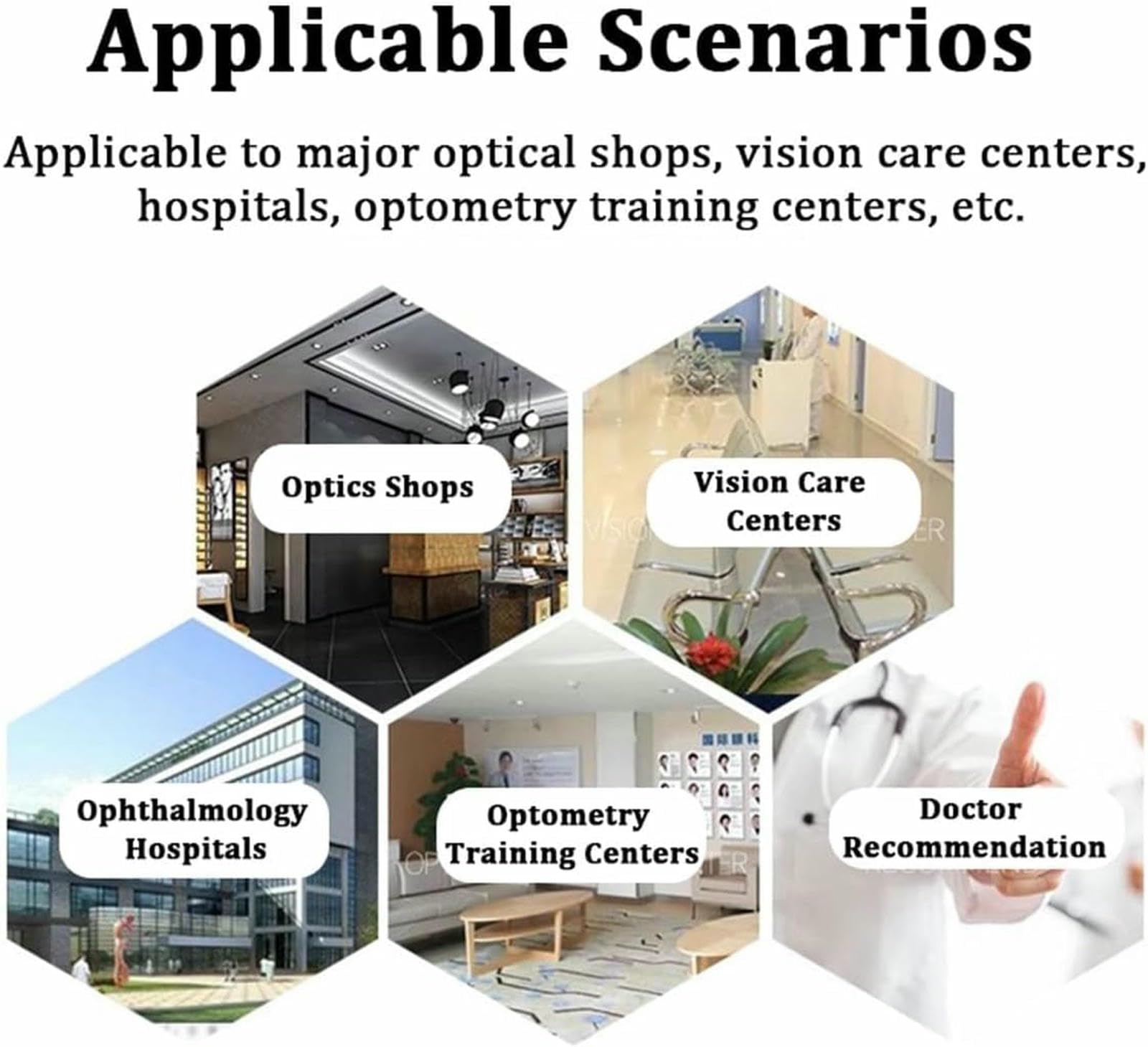 Regulowany optometryczny wspornik podbródka do treningu wzroku, urządzenie podnoszące czoło, ergonomiczny uchwyt podtrzymujący podbródek do pielęgnacji oczu i komfortu