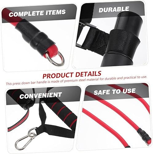 Miniatura 9 de VANZACK 1 Unidades Barra de Resistencia Equipo de Estiramiento Kit de Estiramiento Kit de Estiramiento Bandas de Resistencia Ejercicio