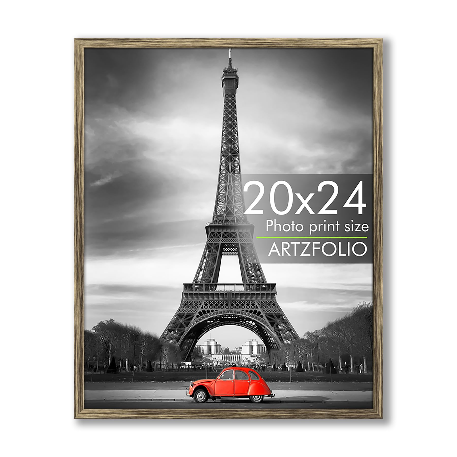 ArtzFolio Wall Photo Frame D578 | Extra Large Size Wall Photo Frames | Big Oversize Picture Frames Bedroom, Home & Office | Antique Golden | 20x24 inch (51x61 cms)