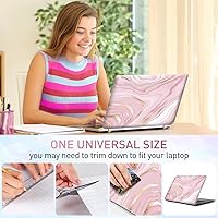 Vista 171 de Adhesivo para laptop de 12.1-15.6 pulgadas, calcomanía reutilizable universal de vinilo para laptop, protector de arte impermeable en color panal