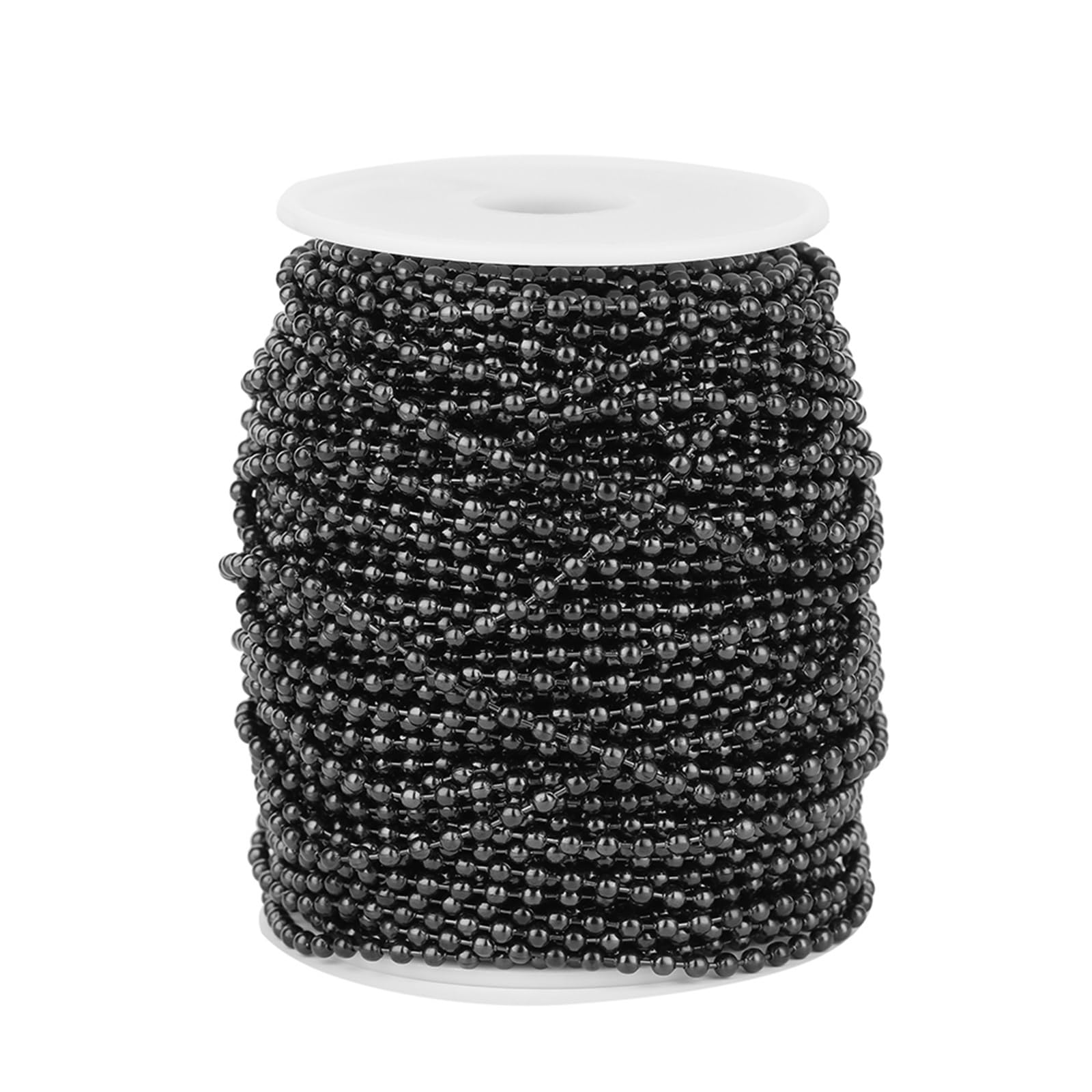 Catene Catena a sfere in acciaio inossidabile 5 metri 1, mm 2,3 Perline for creazione di gioielli fai da te(Gold Color,Beads 1.6mm)