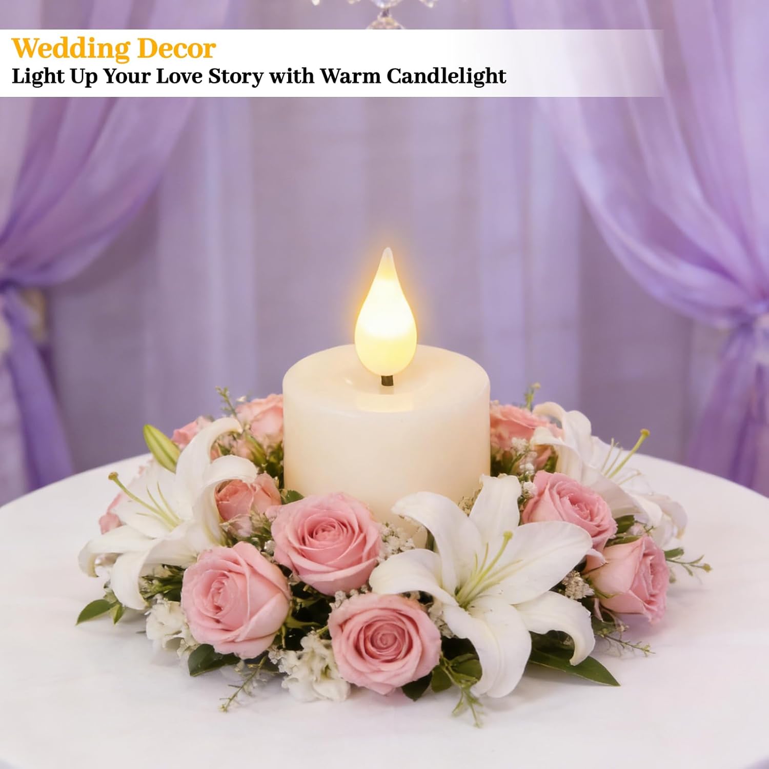Magnetic Charging Flameless Tea Lights with Remote - 12PCS Realistic LED Candles with Flickering Flame Effect White