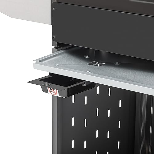 Miniatura 11 de Royal Gourmet GG3001S - Parrilla de gas propano de 3 quemadores con estante de calentamiento, parrilla de gas estilo gabinete de acero inoxidable