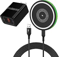 Vista 1 de Cargador inalámbrico rápido Android Samsung Cargador de teléfono de carga rápida para Samsung Galaxy S25 Ultra S25 Edge S24 S23 S22 S21 S20