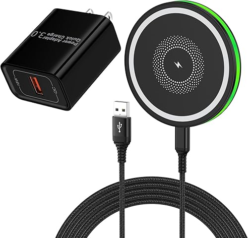 Cargador inalámbrico rápido Android Samsung Cargador de teléfono de carga rápida para Samsung Galaxy S25 Ultra S25 Edge S24 S23 S22 S21 S20,