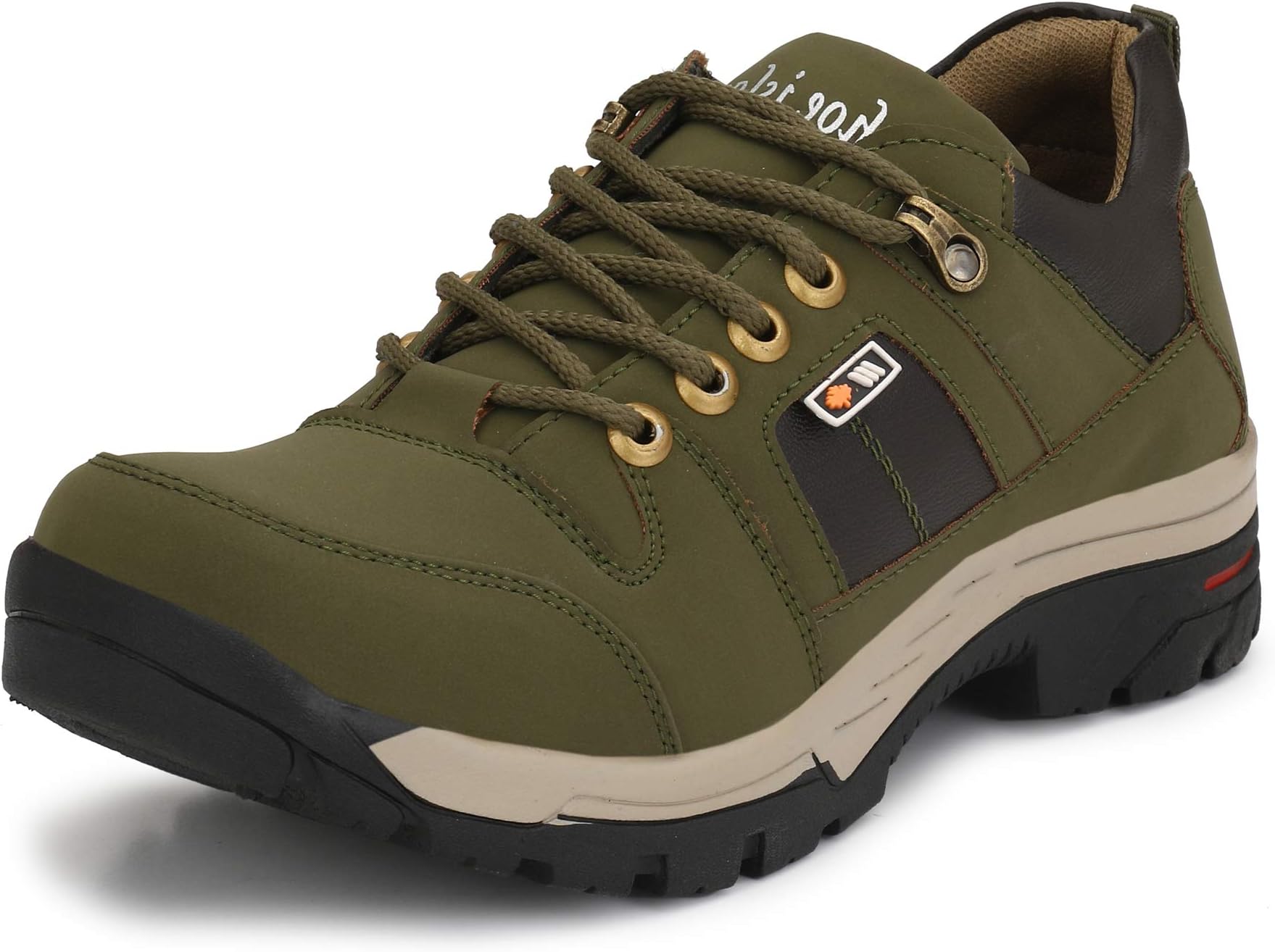 Solid Black Premium Leatherette Ankle Length Casual Boots for Men