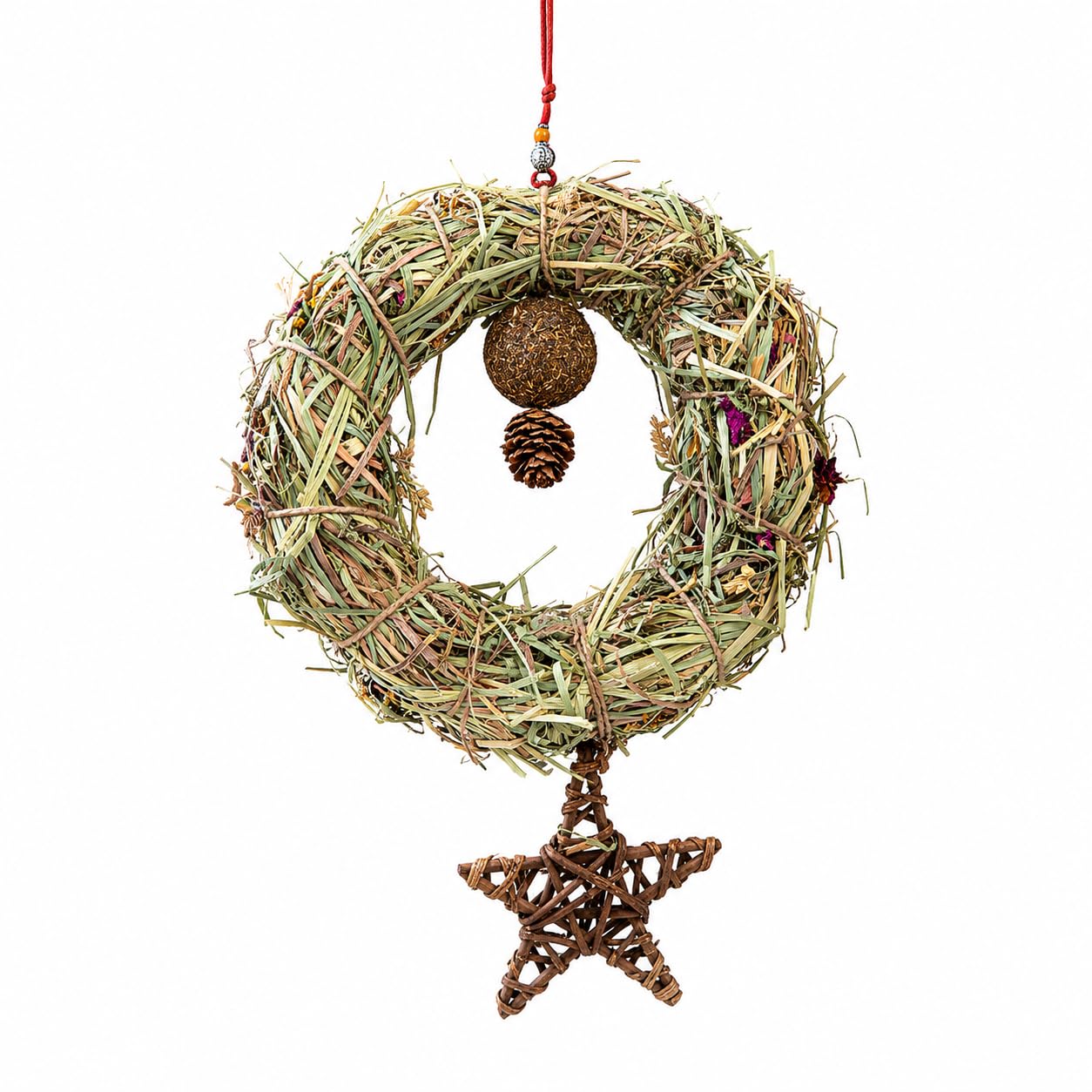 MY EDEN Orchard Hay with Forage Ring Toy | Orchard Hay, Forage Toy-image-41