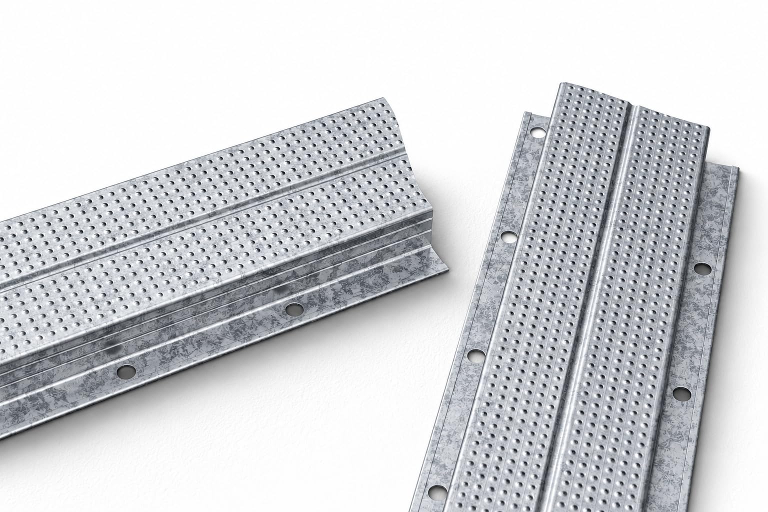 Profilo IDS Hutprofil PK 48x15 mm 2000 mm per cartongesso Profilo per soffitto Profilo a parete in acciaio zincato HatClip System 10 pezzi