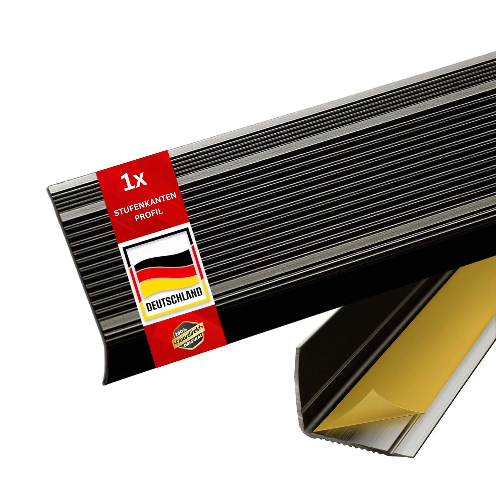 Kledingroede Aluminium - Lengtes: 1200 mm - 30x15 mm
