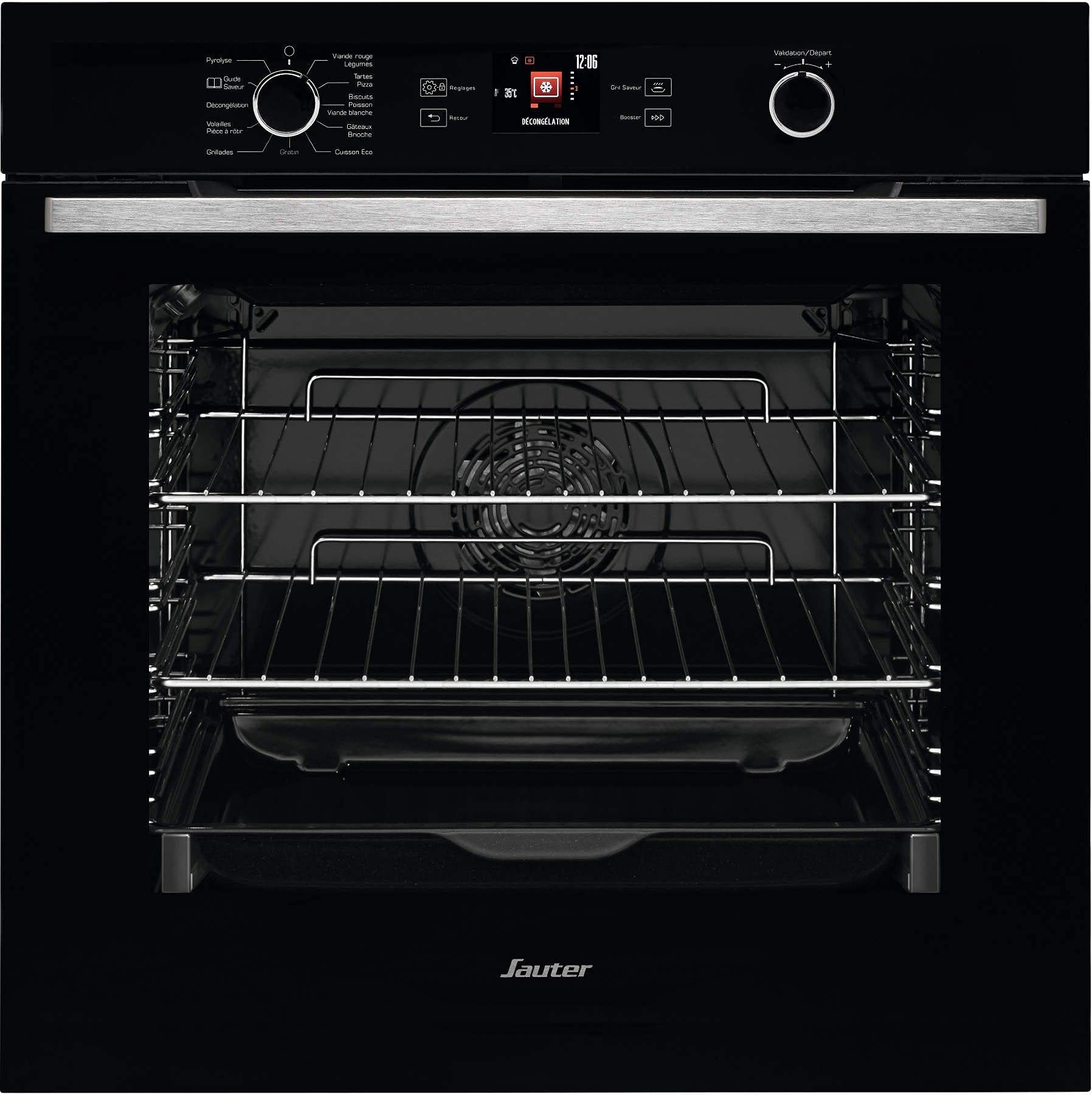 Four Intégrable Multifonction 73l 60cm A+ Pyrolyse Noir - SOP5585B