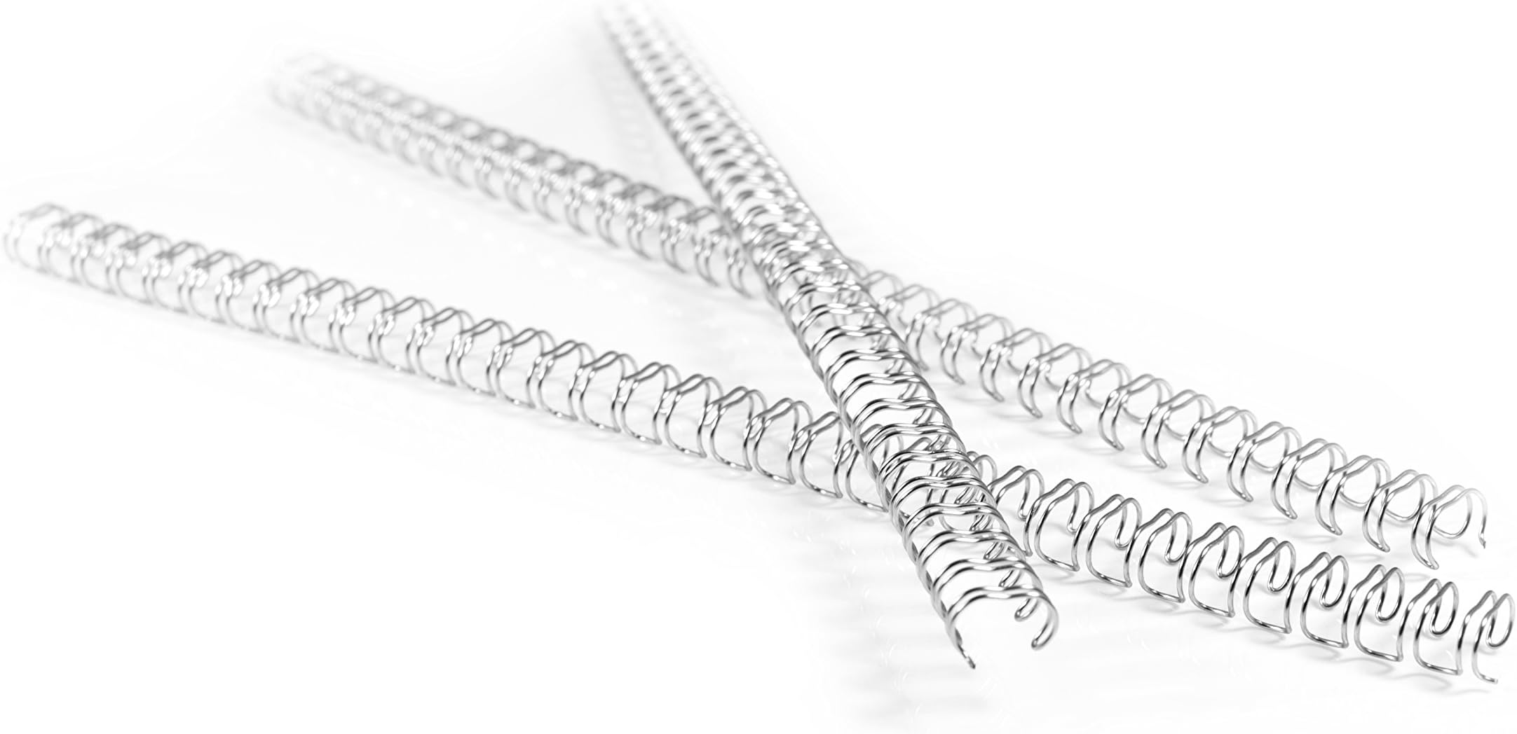 PAVO Premium Wire Binding Spines A4 7.9 mm - White (Pack of 100)