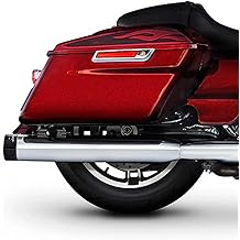 500-0182 Rinehart Racing DBX40 4" Chrome Slip-Ons for 2017-Newer M8 Touring