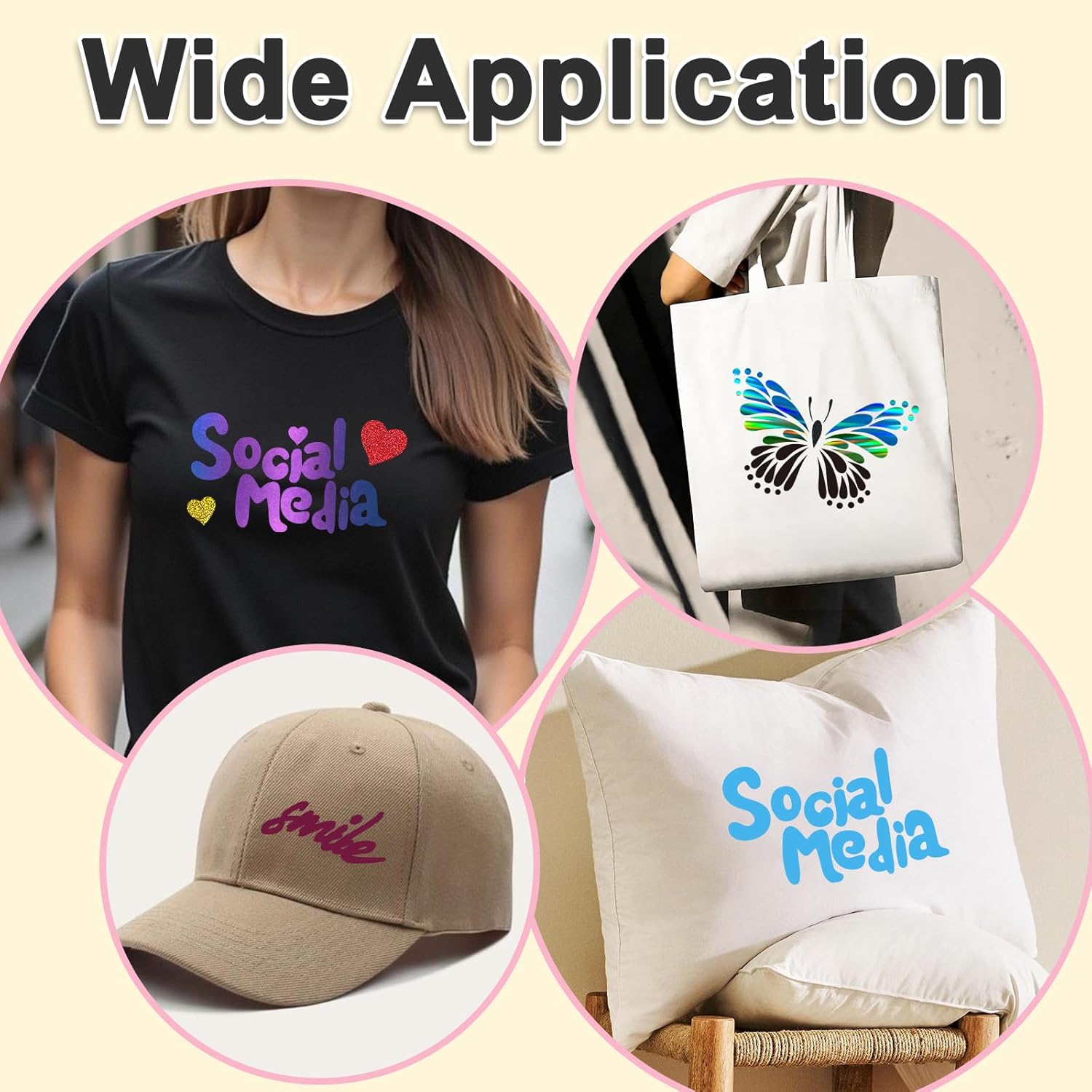 DUEUIOE HTV Heat Transfer Vinyl 80 Sheets 12''x10'' - 43 Assorted Colors Iron on Vinyl Bundle, Easy Cut HTV Vinyl for T-Shirts, Crafts, DIY Gifts (Long Lasting)