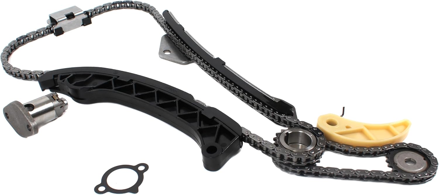 Timing Chain Kit Compatible with Toyota Corolla Matrix Prius 08-15, Fits Scion xD Pontiac Vibe 1.8L 2ZRFE Engine, Timing Chain Tensioner Oil Pump Chain Sprockets Guides