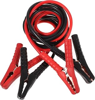 VOSAREA Car Battery Jumper Cable 1000a Thickened Copper Wire Emergency Auto Jump Starter Wire 2.8m Heavy Duty Power Cable for Vehicles and Trucks