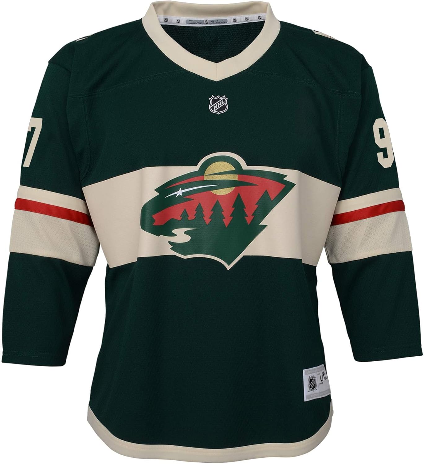 Outerstuff Youth Kirill Kaprizov Minnesota Wild Home Replica Jersey