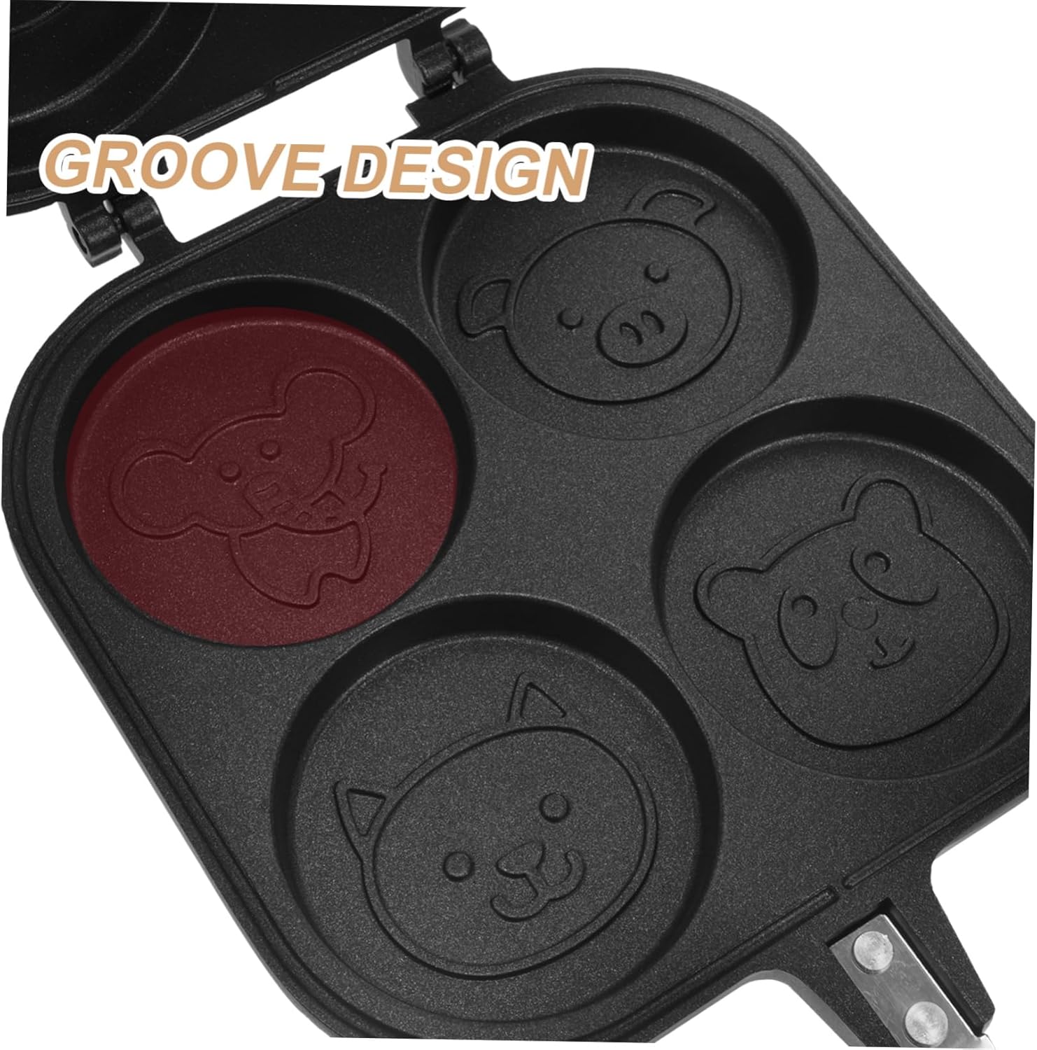 Household Nonstick Fried Pan Accessory for Easy Breakfast Cooking - Food-grade Material for Pancakes and Eggs