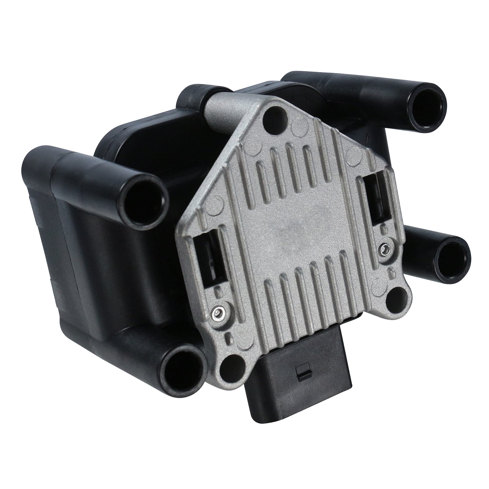 1x Bobina de encendido módulo de encendido de 4 polos + 4x cable | Compatible con: Seat Arosa, Inca, VW CADDY II Kasten/Großraumlimousine, LUPO I, POLO, POLO III CLASSIC, POLO Variant