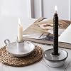 Portavelas de cerámica, soporte para velas de hechizo, velas cónicas e incienso, decoración para Halloween, Navidad, comedor y hogar 3