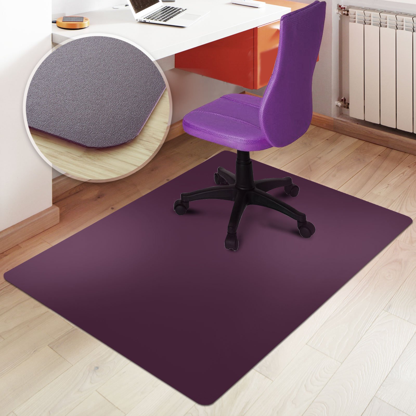 colored chair mats for carpet