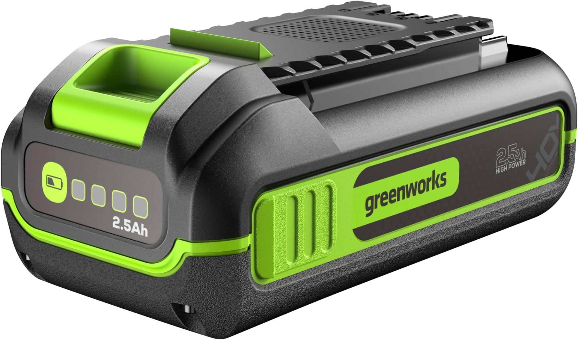 Greenworks 40V 2.5Ah Lithium-Ion High-Power Battery(Genuine Battery / 75+ Compatible Tools)