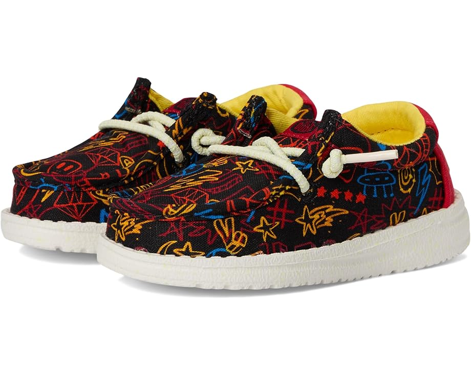 Hey Dude Kids Wally Space Glow (Toddler) - Pair View